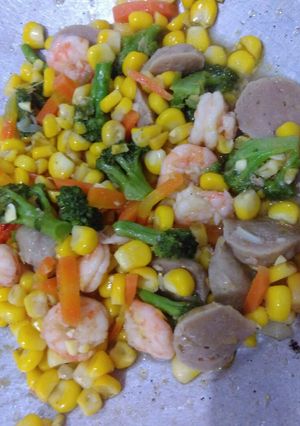 Foto resep Tumis udang