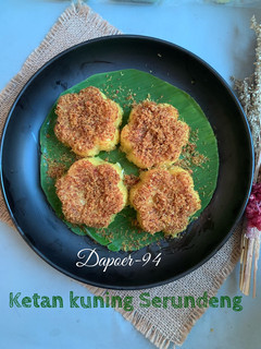 Foto resep Ketan kuning serundeng