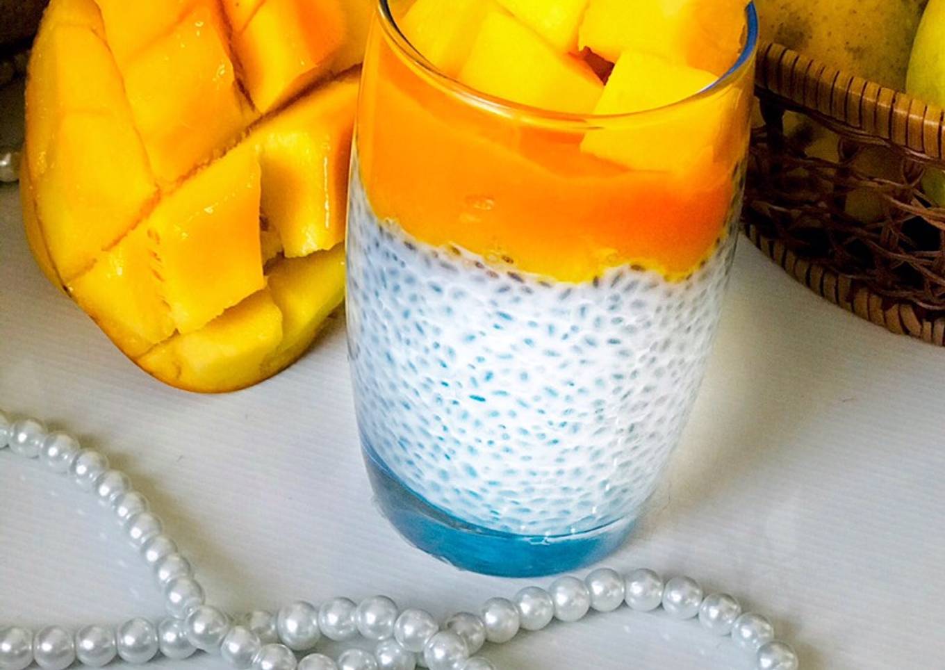 Mango chia pudding (2)