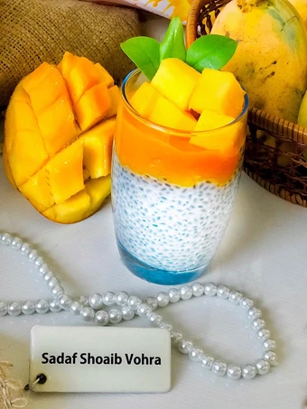 Recipe Mango chia pudding (2) the Delicious Makes you drool