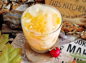 Foto resep Es Jelly Susu Mangga Jeruk