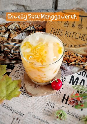 Foto resep Es Jelly Susu Mangga Jeruk