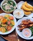 Cơm nhà ngày nắng nóng