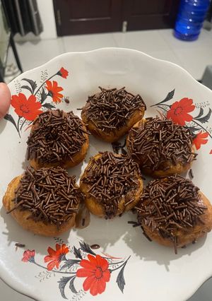 Foto resep Donat Meses Coklat
