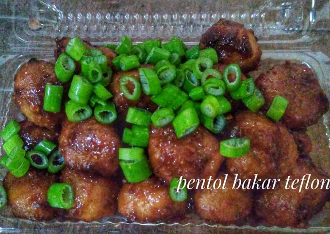 Resep Pentol Bakar Teflon Oleh Mbemmbem Oon Cookpad