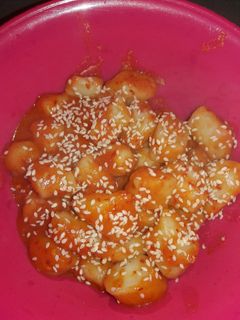 Foto resep Tteokbokki tanpa saos sambal,,