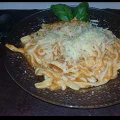 Una foto de Fideo de huevo