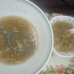 A picture of Chicken Corn soup.