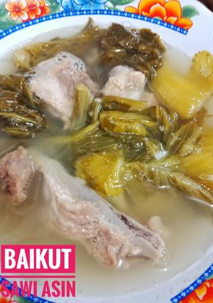 Foto resep Baikut Sawi Asin