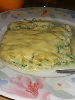 Una foto de Saludable budín de zapallito italiano