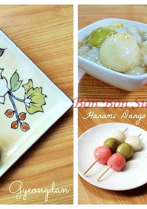 Hình của món Bánh Trôi kiểu Nhật - Hàn.