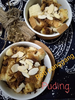 Foto resep Puding Roti Panggang