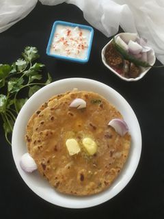 मसाला मिस्सी पराठा (masala missi paratha recipe in Hindi) रेसिपी मुख्य फोटो