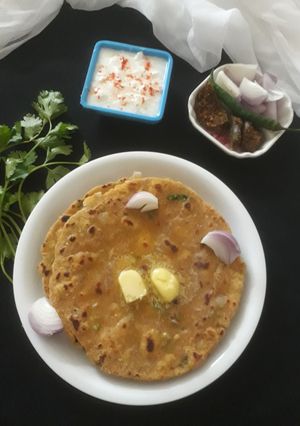 मसाला मिस्सी पराठा (masala missi paratha recipe in Hindi) रेसिपी मुख्य फोटो