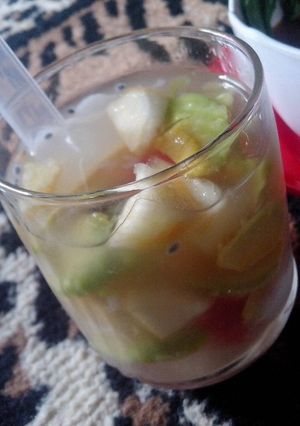 Foto resep Es Buah Cinta Sesama