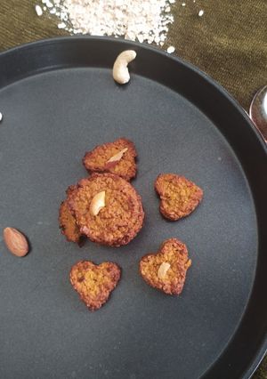 A picture of Mango Oats Cookies.