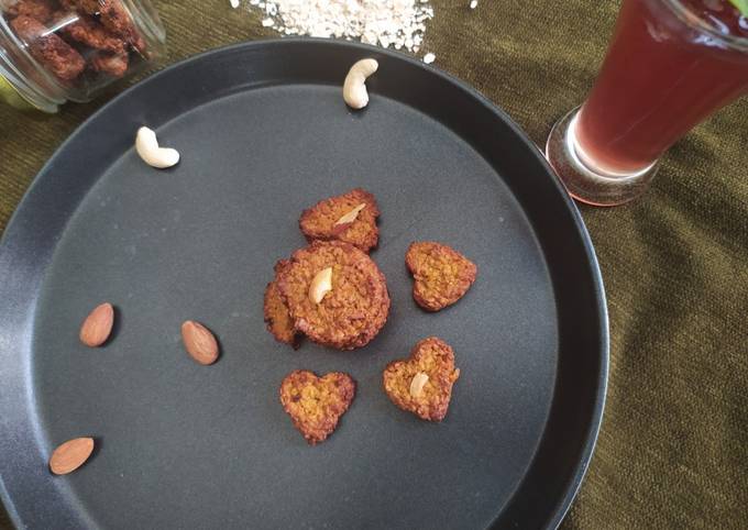 Mango Oats Cookies Recipe