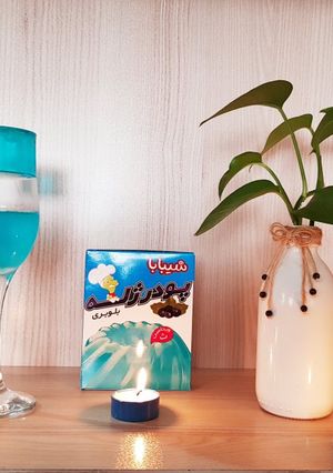 عکسی از دستور ژله میان تهی