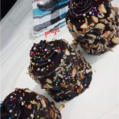 A picture of Chocolaty Fruits Punch.