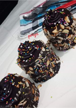 A picture of Chocolaty Fruits Punch.