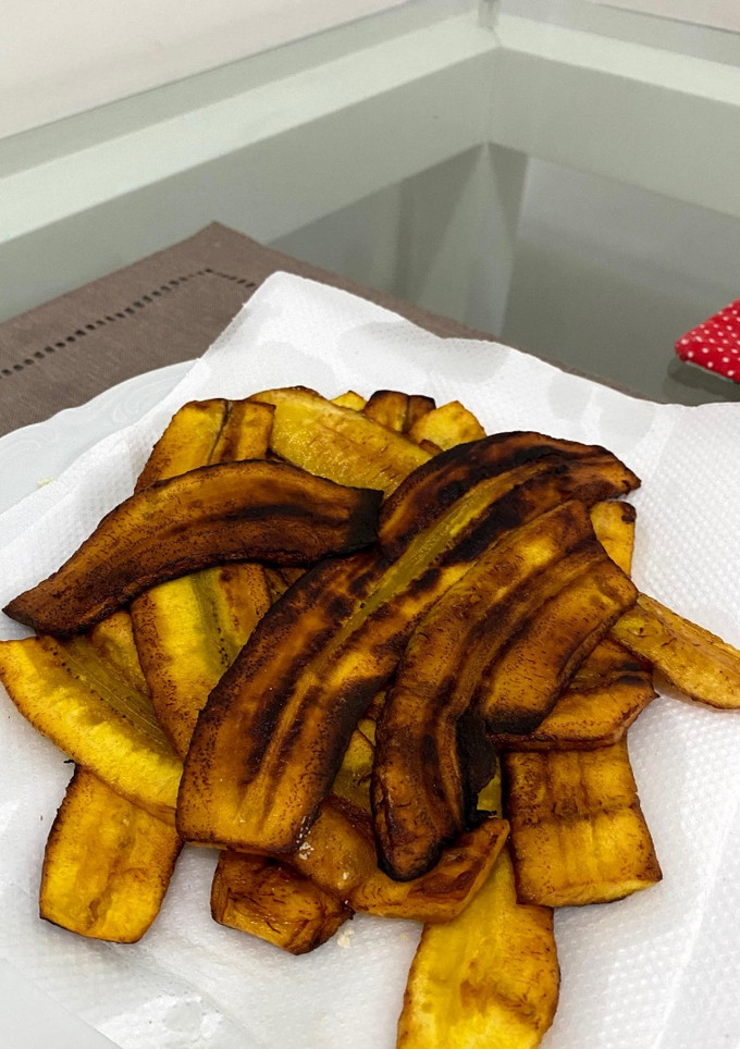 Foto de Banana da terra frita