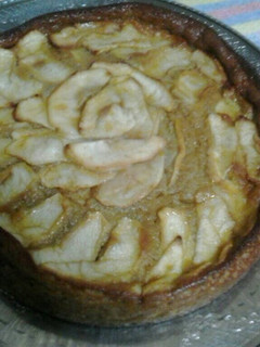 Una foto de Bizcocho de manzana