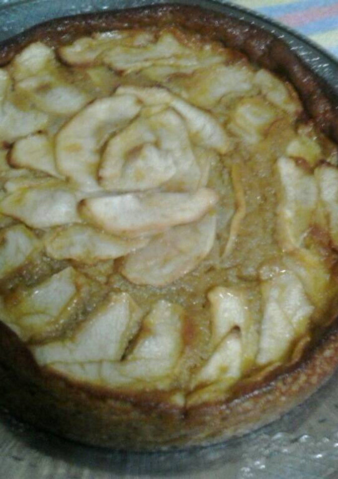 Una foto de Bizcocho de manzana