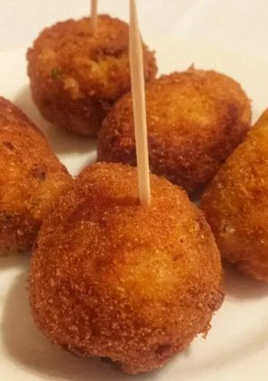 Csirkés krokettek 🇪🇸Croquetas de pollo recept fotója