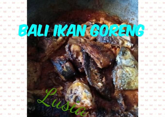Resep: Bali ikan goreng dan tahu Ekonomis