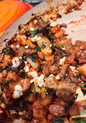 A picture of Hearty Sausage Stew.