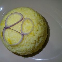 A picture of Tumeric rice.