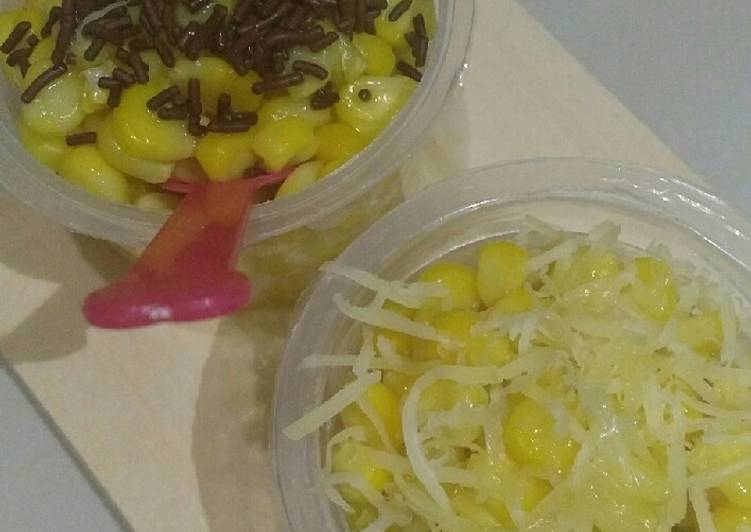Jagung Manis coklat keju