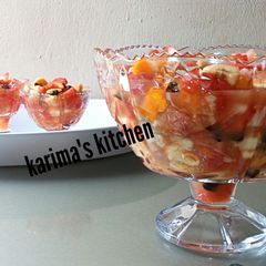 A picture of Fruits salad.