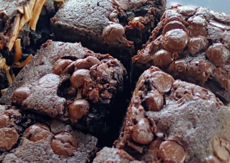 03. Fudgy Brownis 🥧🍫 #fooddeha