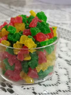 ટુટી - ફુટી(tutti fruity recipe in gujarati) રેસીપી મુખ્ય ફોટો