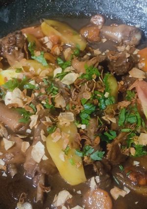 Foto resep Bistik Ayam Kampung Khas Banjar