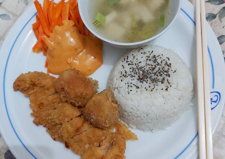 Langkah Mudah untuk Membuat Hoka hoka bento ala rumahan yang Enak