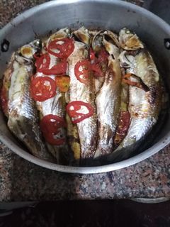 صورة لوصفة صينية سمك بوري