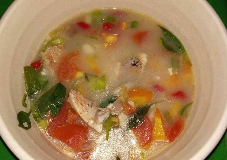 Bagaimana Menyiapkan Sup Ikan Nila Kuah Bening #EatingClean, Sempurna