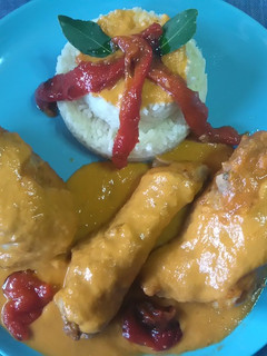Una foto de 🍽 Cordero a la Cazuela Aromatizado en Salsa 🍽