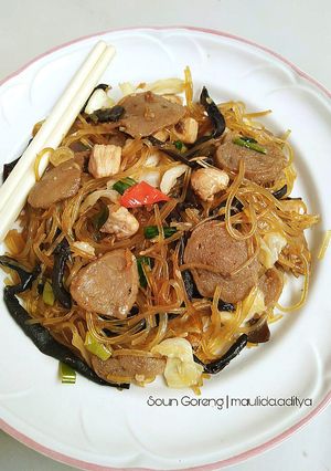 Foto resep 39. Soun Goreng