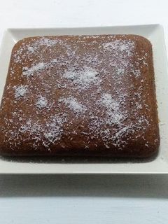 Una foto de Bizcocho integral con coco