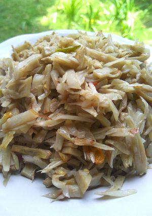 Foto resep Nangka muda a.k.a gori tumis pedas
