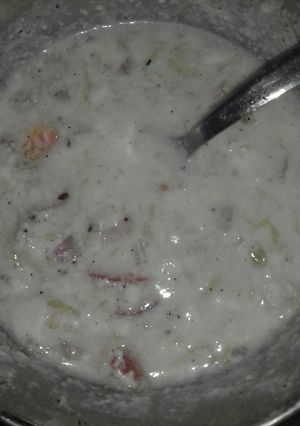 A picture of Mix raita.