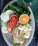 Filete de pescado al limón