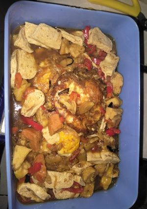Foto resep Telur ceplok pedas manis