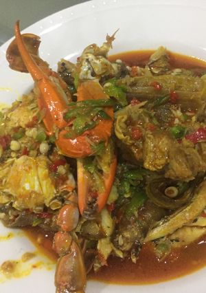 A picture of Okro soup.