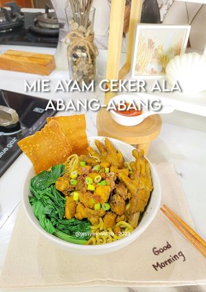 Foto resep Mie Ayam ala Abang-abang