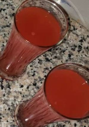 A picture of Drink -mixed fruits carbonated slush.