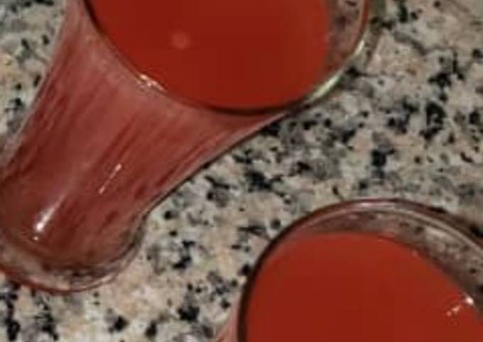 Drink -mixed fruits carbonated slush